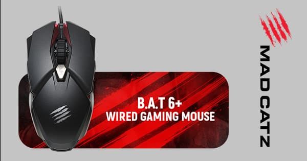 Mad Catz B.A.T. 6+ 16000 DPI Optical Gaming Mouse