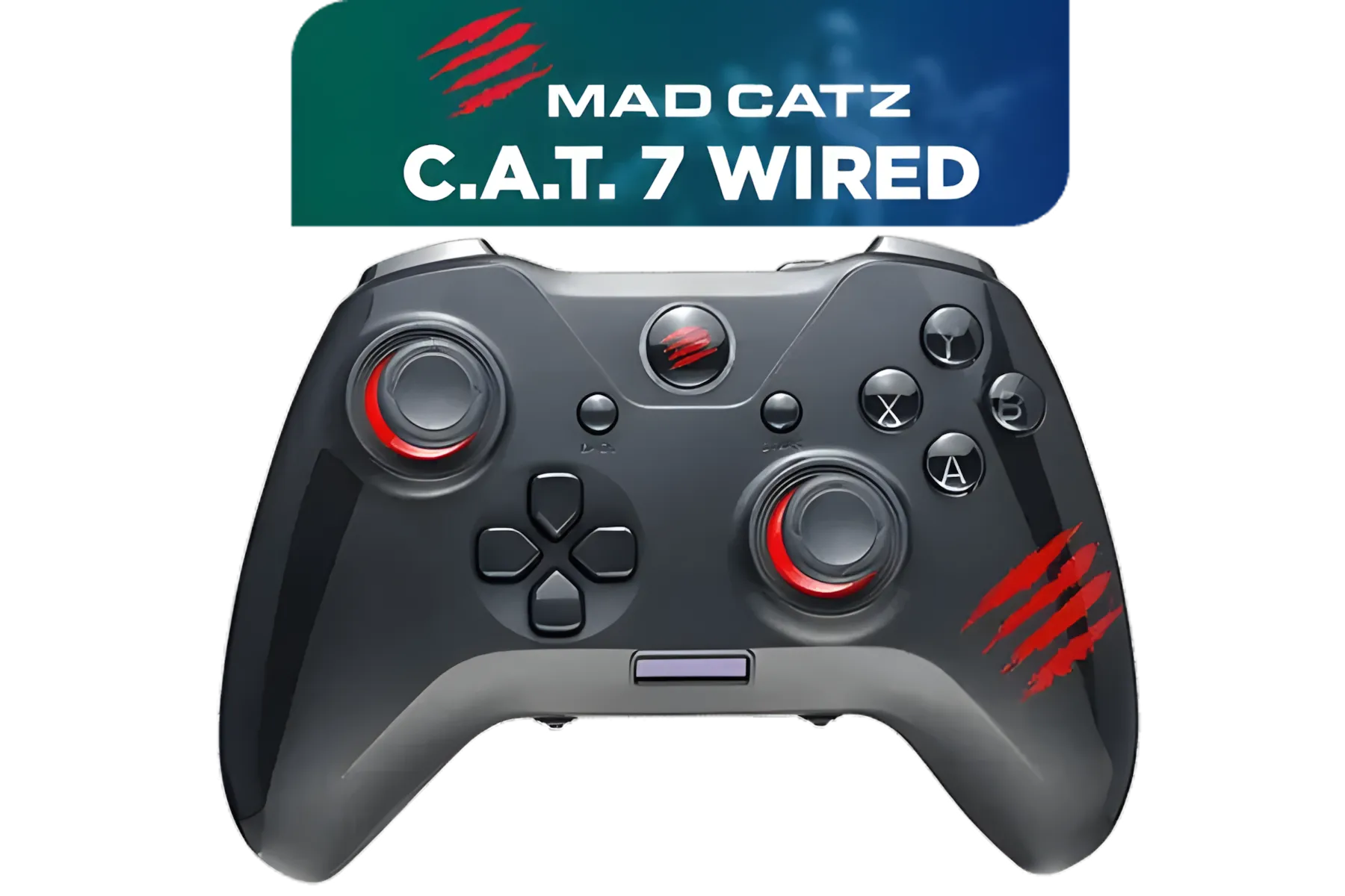 Mad Catz C A T 7 Gamepad OLED 2 Profiles 6 Buttons Mad Catz C A T 7 Gamepad OLED 2 Profiles 6 Buttons