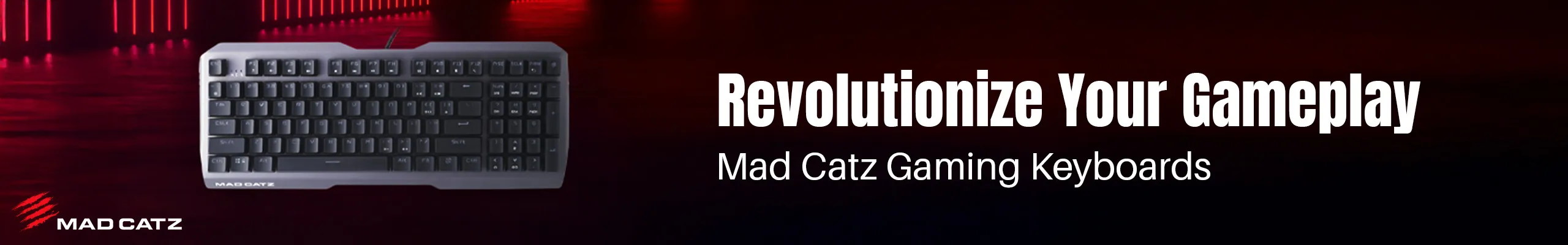 Top 5 Reasons to Choose Mad Catz Gaming Keyboards for an Unmatched Experience