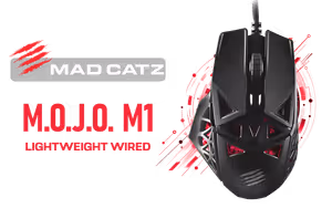Mad Catz M.O.J.O. M1 Lightweight Gaming Mouse - Image 1