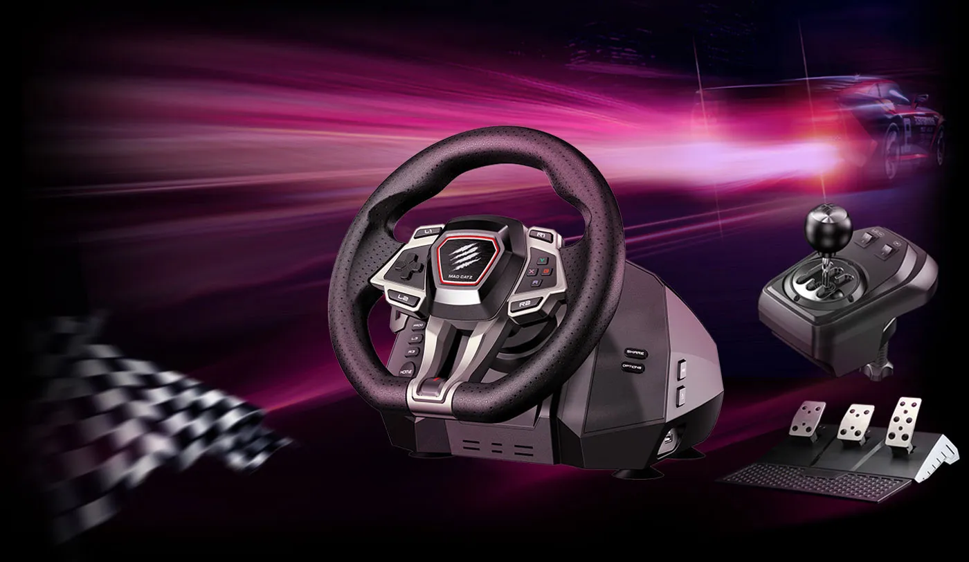 Mad Catz M.2.X. PRO Racing Wheel - Mobile View