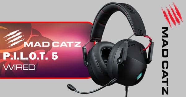 Mad Catz P.I.L.O.T. 5 RGB Gaming Headset - Ultimate Sound