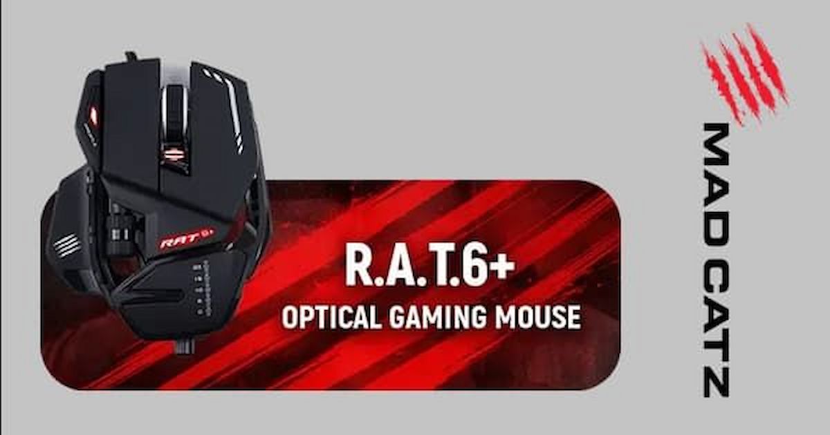 Mad Catz RAT6 Gaming Mouse Open Box - Precision & Speed | Evetech