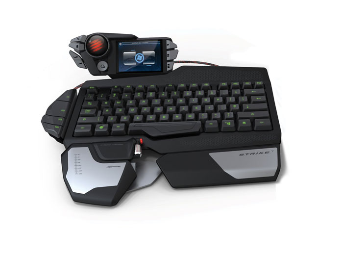 Mad Catz S.T.R.I.K.E. 7 Black USB Gaming Keyboard | Evetech