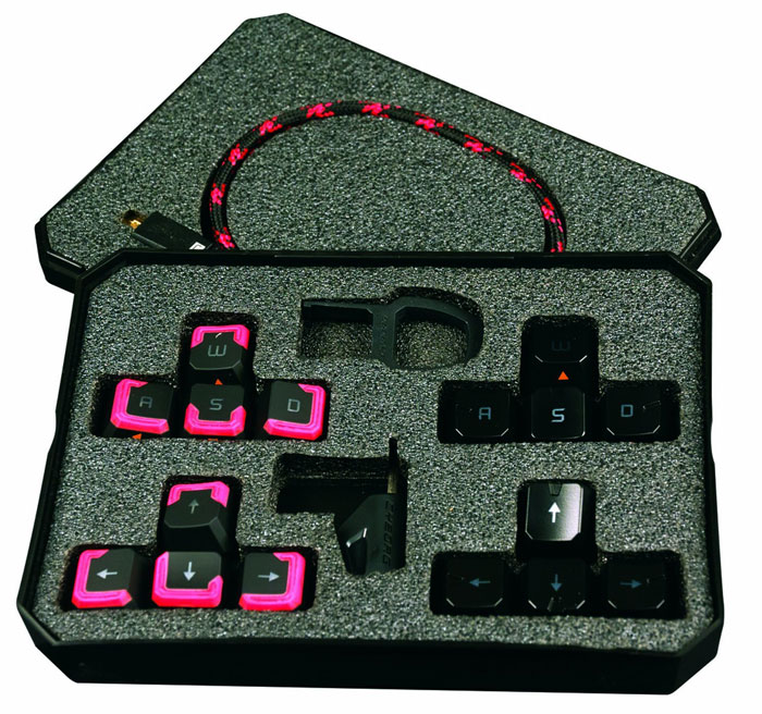Mad Catz S.T.R.I.K.E. 7 Black USB Gaming Keyboard | Evetech