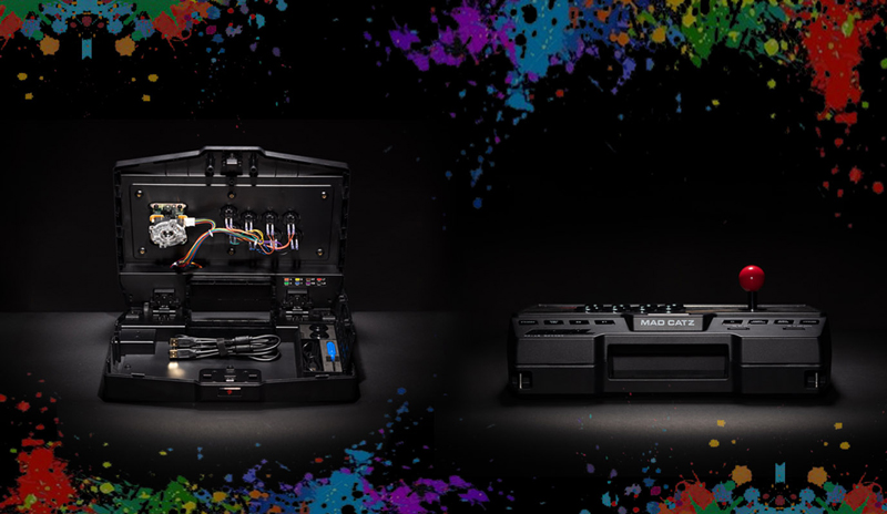Arcade T.E.3 Stick (Black) Unleash CATZ（マッドキャッツ 【動作確認