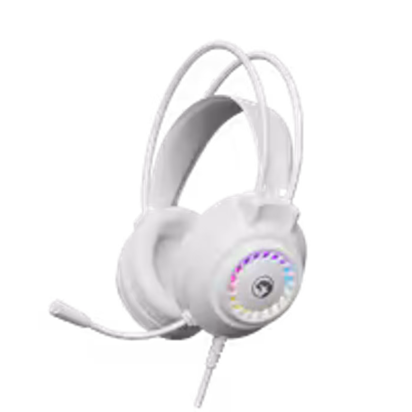 MONKA Akari 50 White Gaming Headset with microphone
