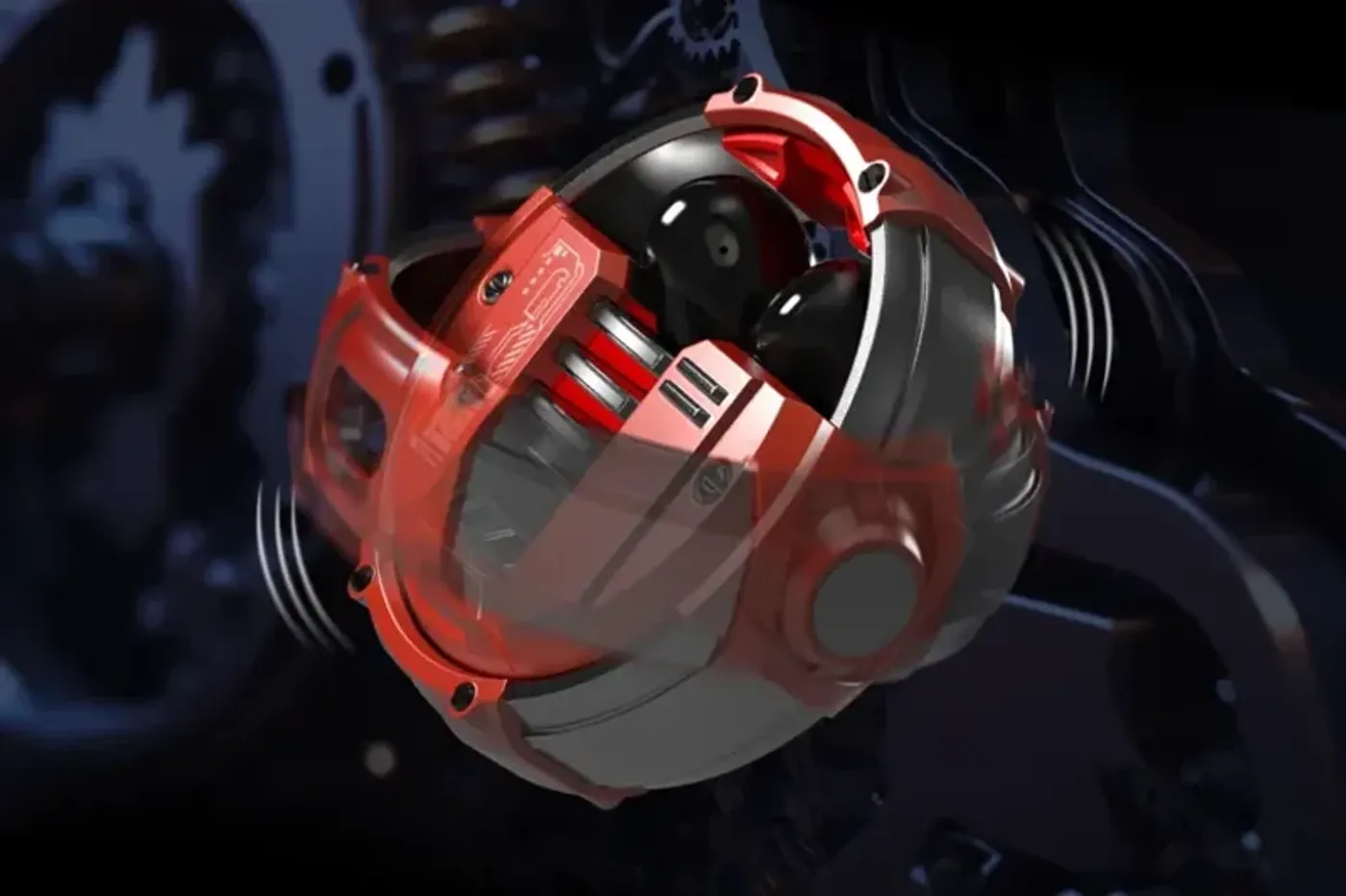 Interface showing the switch between gaming and music audio modes