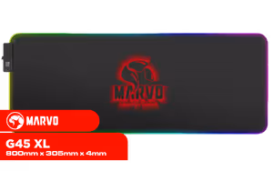 MARVO G45 RGB XL Gaming Mousepad MARVO G45 RGB XL Gaming Mousepad - Image 1