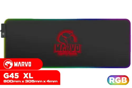 MARVO G45 RGB XL Gaming Mousepad - Image 1