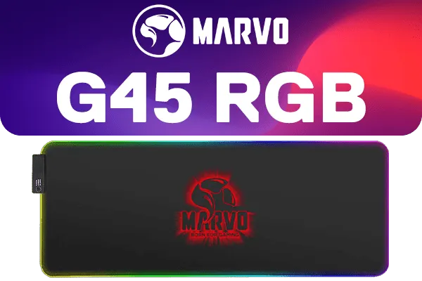 MARVO G45 RGB Gaming Mousepad - XL