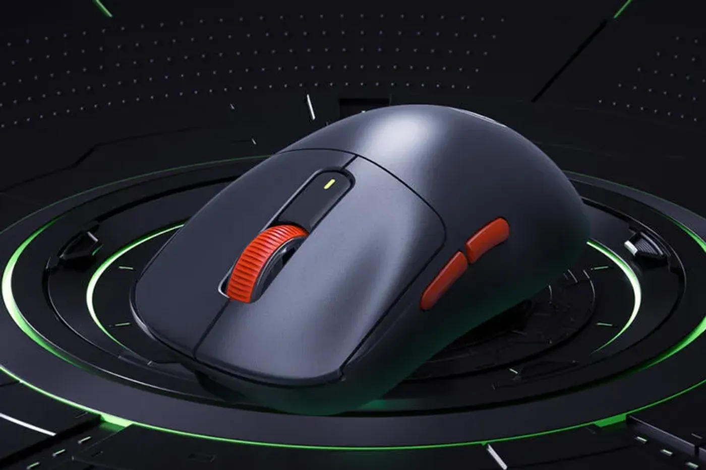 MARVO G964W Niro 60 gaming mouse shown in use on a desk
