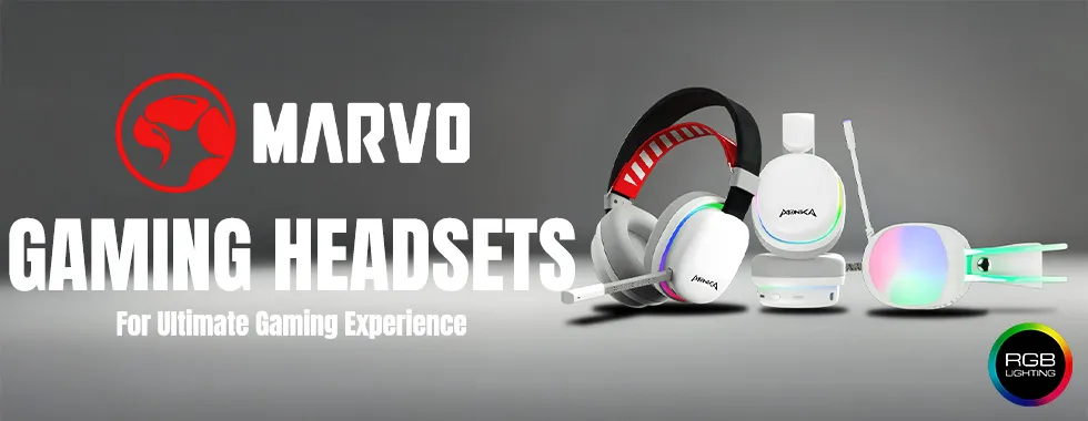 High-Quality Marvo Gaming Headset for Ultimate Gaming Experience 🎮