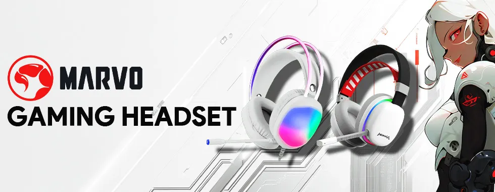 High-Quality Marvo Gaming Headset for Ultimate Gaming Experience 🎮