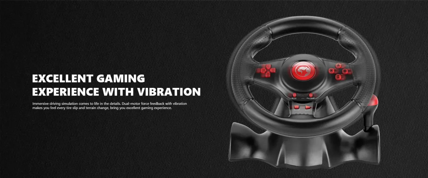 MARVO GT-903 Onaga 30 racing wheel shown from the front