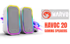 MARVO SG-285 Havoc 20 2x3W RGB Gaming Speakers - image 1