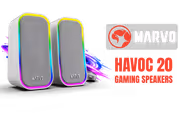 MARVO SG-285 Havoc 20 2x3W RGB Gaming Speakers - image 1