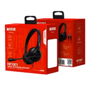 Marvo HP1001 Office Headset 40mm Stereo Sound - image 6