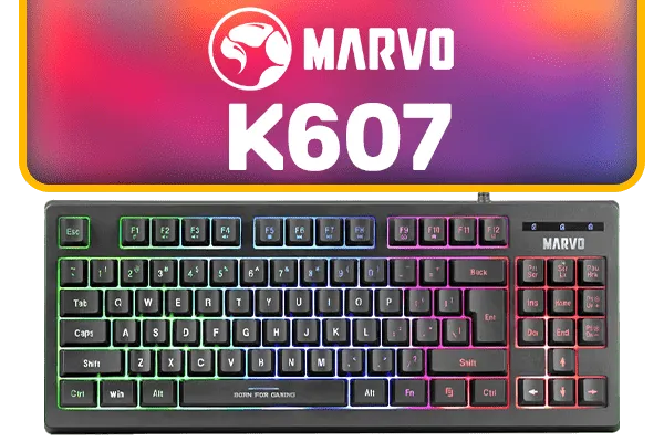 MARVO K607 Membrane Gaming Keyboard