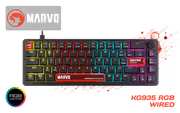 MARVO KG935 RGB Mechanical Gaming Keyboard - TNT Peach Linear Switches - image 1