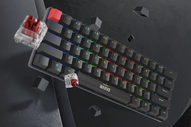 Upgrade Options for the MARVO KG933G Saber 61 Gaming Keyboard