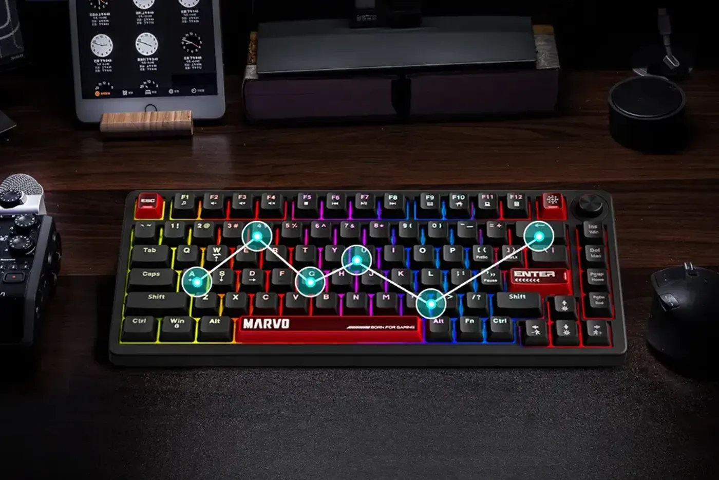 MARVO KG935 anti-ghosting feature