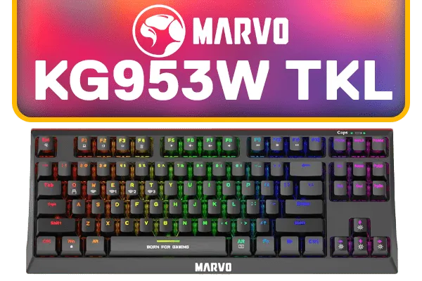 MARVO KG953W TKL Wireless Gaming Keyboard