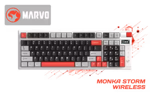 MARVO KG991W Monka Storm mechanical keyboard - Image 1
