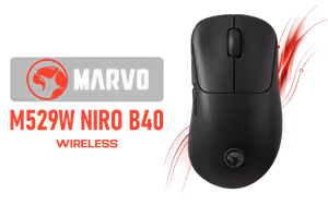 marvo-m529w-niro-b40-wireless-gaming-mouse-black - Image 1