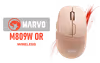 Marvo M809W-OR Wireless Ergonomic Mouse with Rechargeable Battery - image 1