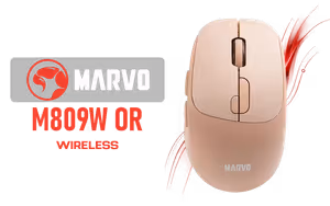 Marvo M809W OR Wireless Mouse - Image 1