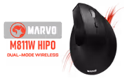 Marvo M811W Hipo Dual-Mode Wireless Mouse — Bluetooth & 2.4GHz - image 1