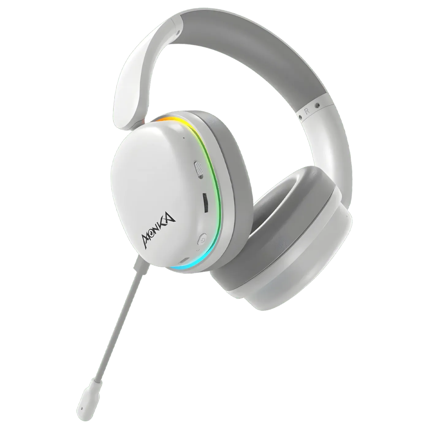Ear cup of the MARVO Monka Echo RS housing its 50mm driver