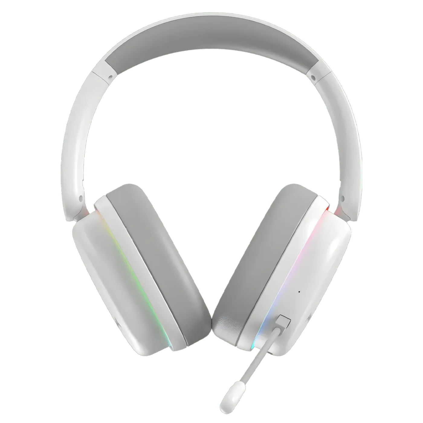 Padded leather ear cushions and headband of the MARVO Monka Echo RS