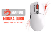 MARVO G995W-GURU Wireless Gaming Mouse – 26000 DPI RGB - image 1