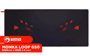 Marvo Monka Loop G50 Large Mouse Pad Marvo Monka Loop G50 Large Mouse Pad - Image 1
