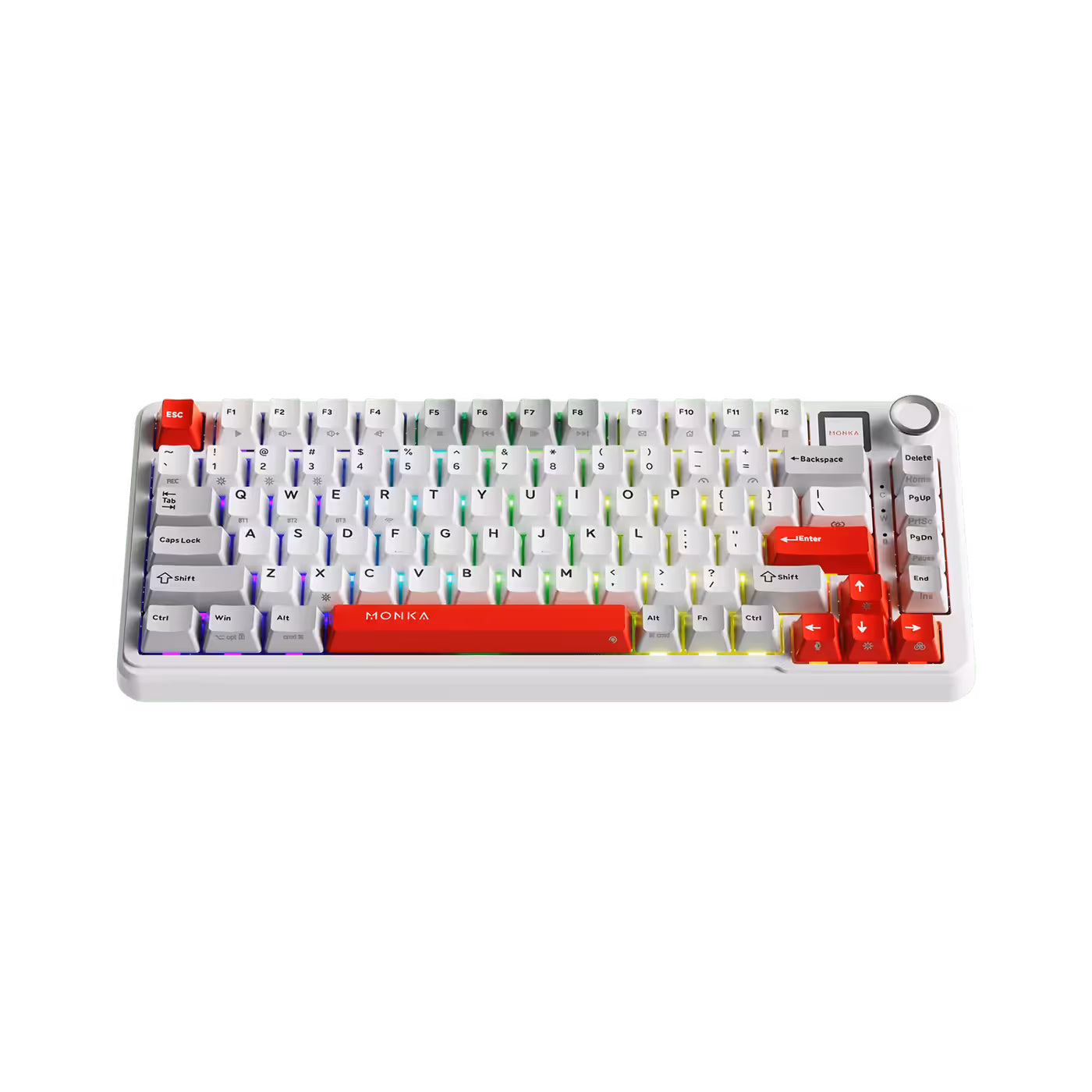 MARVO MONKA Sora 75 keyboard with RGB lighting