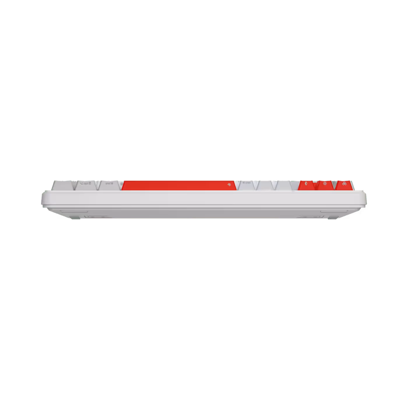 Low side view of the MARVO MONKA Sora 75 wireless gaming keyboard
