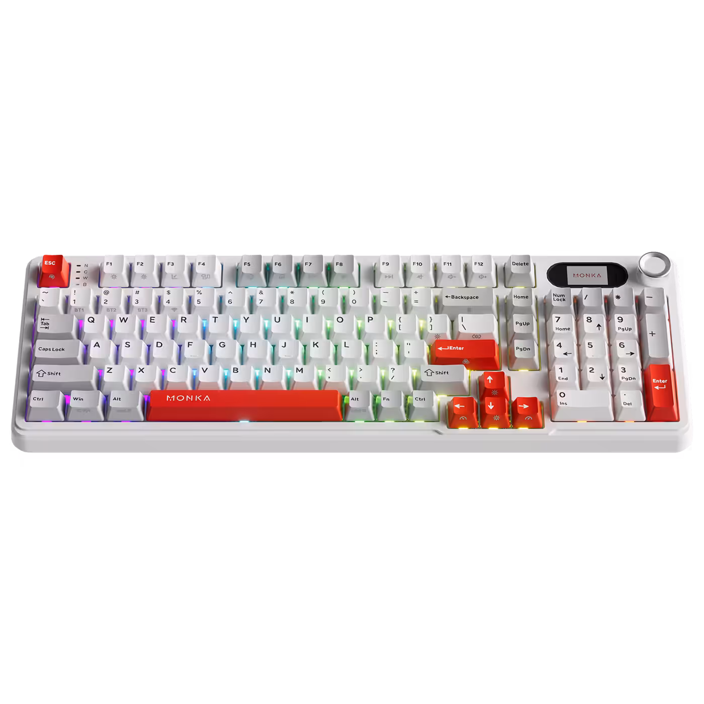 MARVO MONKA Sora 98 keyboard angled front view
