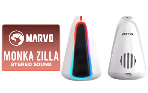 MARVO MONKA ZILLA RGB Gaming Speakers - Image 1