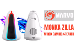 MARVO MONKA ZILLA RGB Gaming Speakers - Image 1