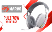 Marvo Pulz 70W Wireless Gaming Headset — Bluetooth 5.3, 2.4G, RGB - image 1