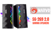 MARVO SG-269 2.0 LED Gaming Speakers — 2×3W, RGB - image 1