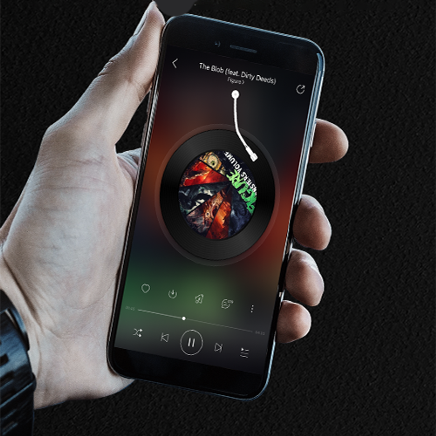 Wireless connectivity feature of the MARVO SG-269 speakers up to 10m range
