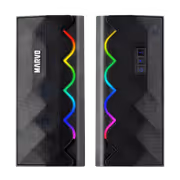 MARVO SG-269 2.0 LED Gaming Speakers — 2×3W, RGB - image 2