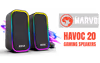 MARVO SG-285 Havoc 20 RGB Gaming Speakers — 2x3W, 3.5mm - image 1
