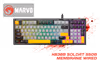 MARVO K638B Soldat S50B Membrane Gaming Keyboard - Rainbow Backlit - image 1