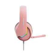 Marvo Tactic 40 RGB Pink — 50mm Gaming Headset with Mic - image 3