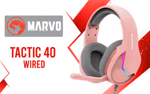marvo-tactic-40-rgb-pink-gaming-headset marvo-tactic-40-rgb-pink-gaming-headset - Image 1