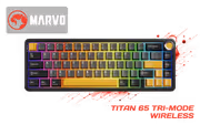 Marvo Titan 65 Tri-Mode Mechanical Gaming Keyboard - Hot-Swap, Wireless - image 1